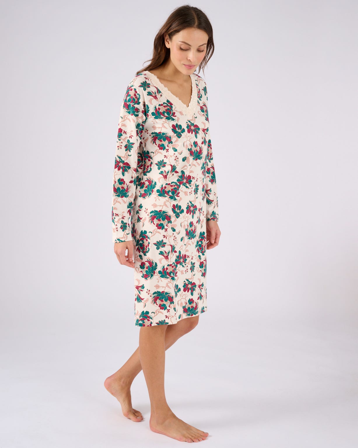 Chemise de nuit Thermolactyl en maille jersey