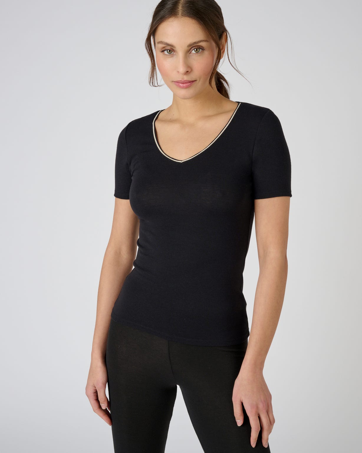 T-shirt Thermolactyl Sensitive biais brillant