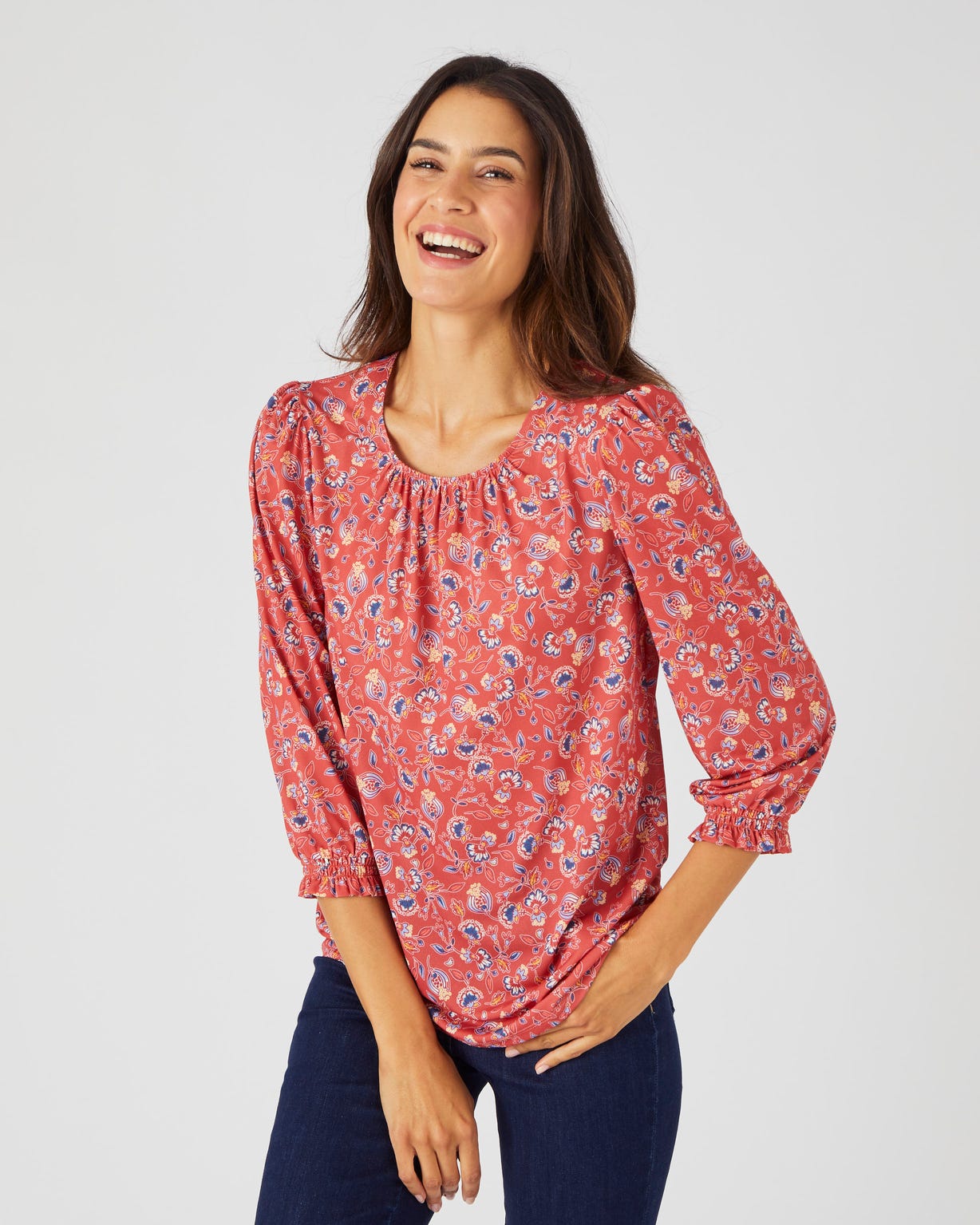 T-shirt maille crêpe