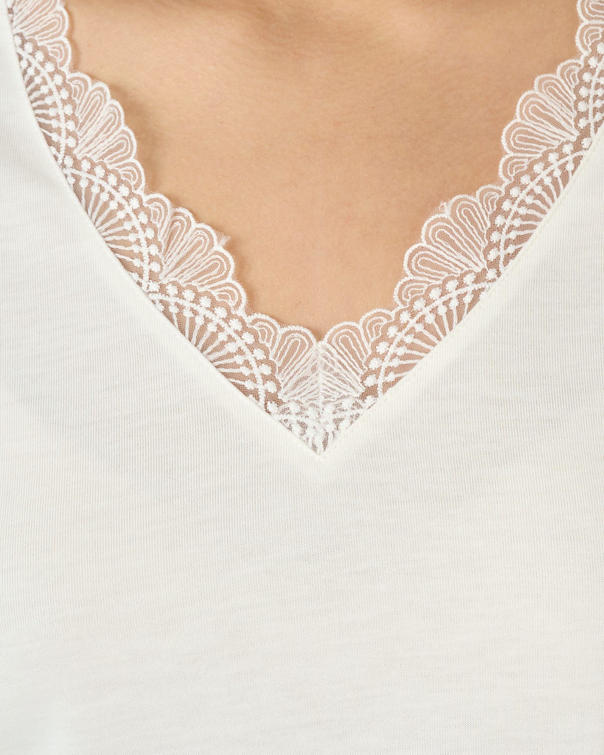 T-shirt Thermol'love dentelle