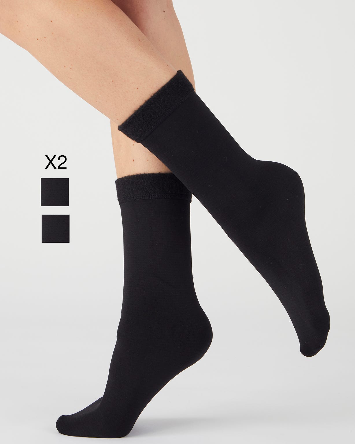 Lot de 2 paires de chaussettes Thermolactyl 1200D