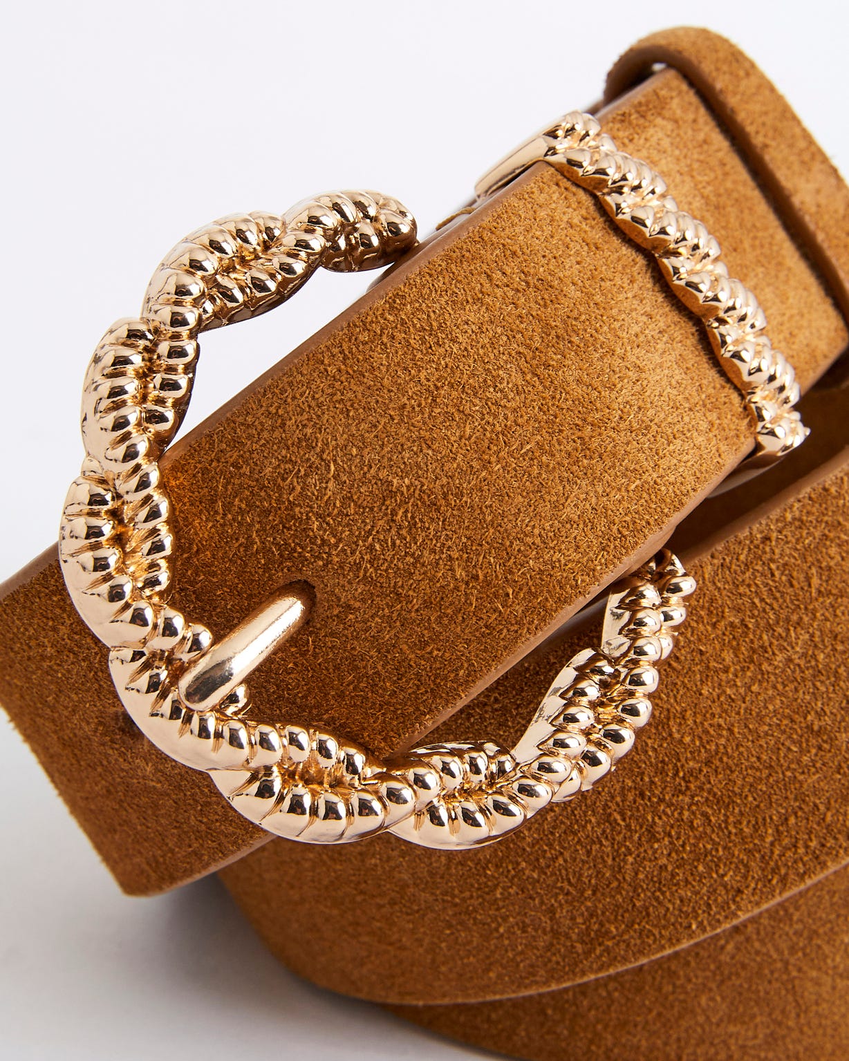 Ceinture en croûte de cuir