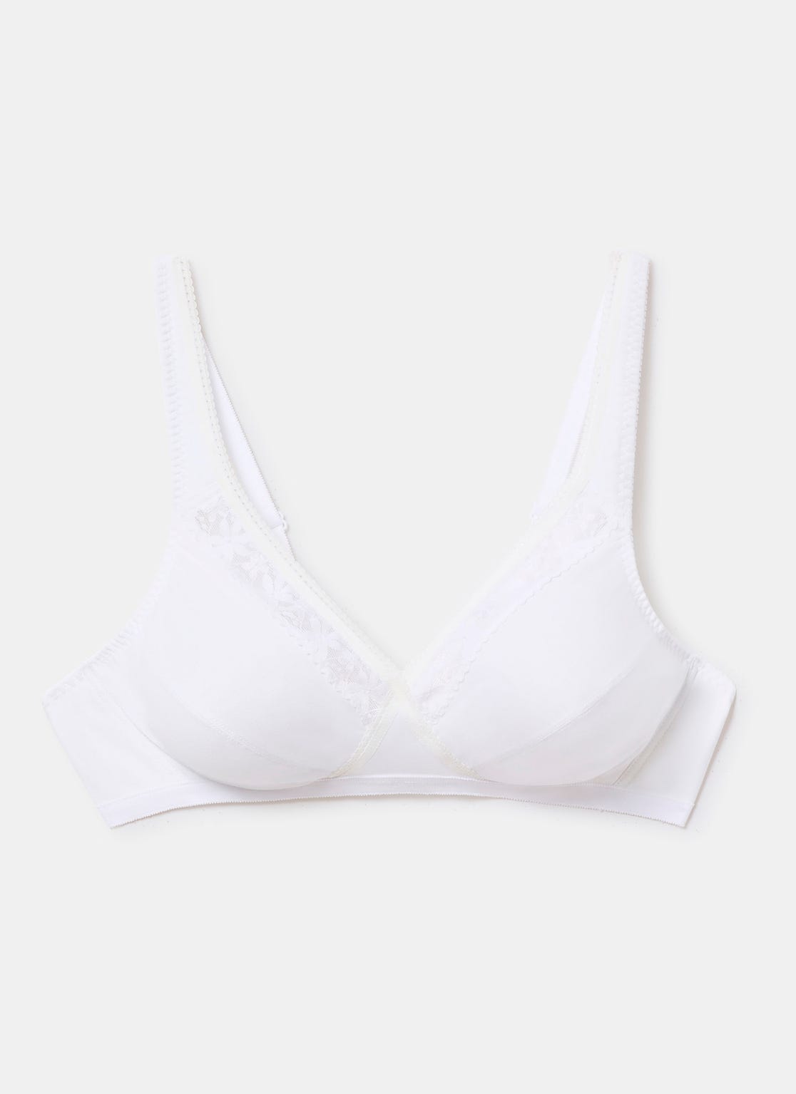 Lot de 2 soutiens-gorge sans armatures Coeur Croisé Coton de Playtex