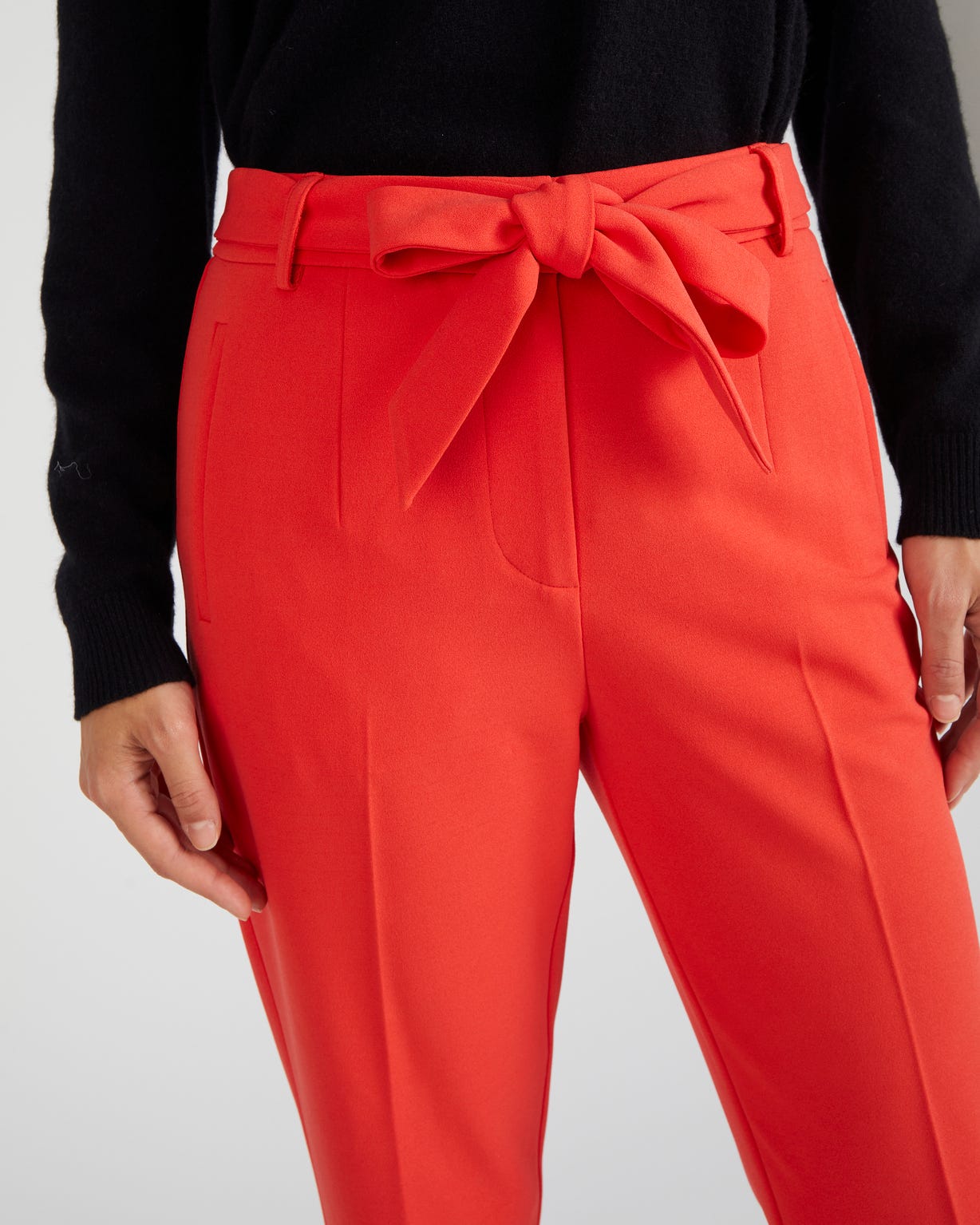 Pantalon fuselé en maille