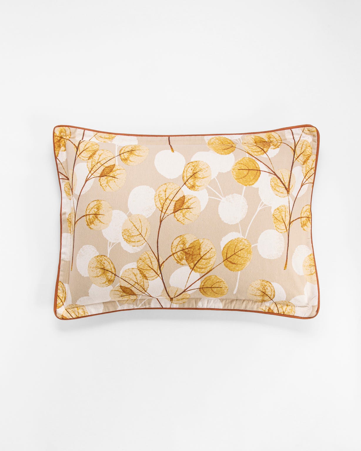 Taie d'oreiller Soryne flanelle pur coton