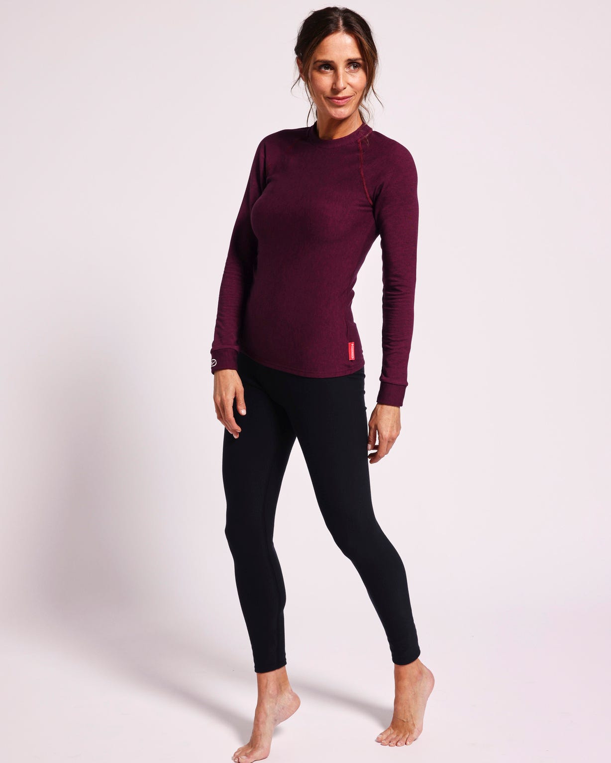 Tee-shirt col rond comfort Thermolactyl 5 femme
