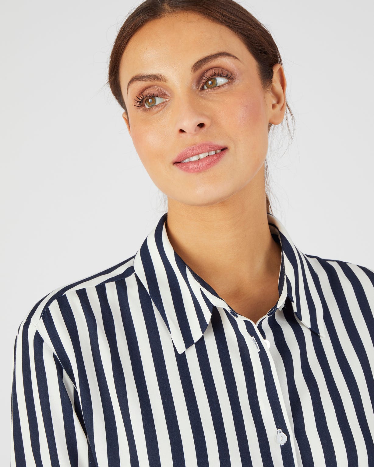 Chemisier imprimé graphique pure viscose