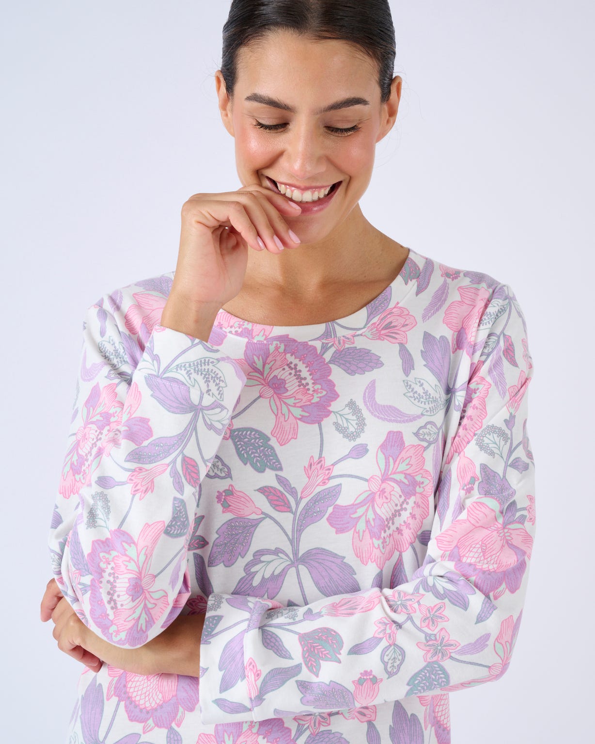 Chemise de nuit émerisée