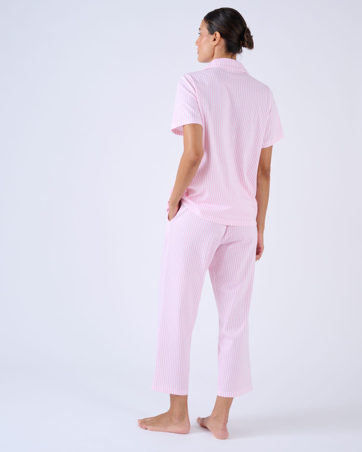 Pyjama 7/8ème boutonné
