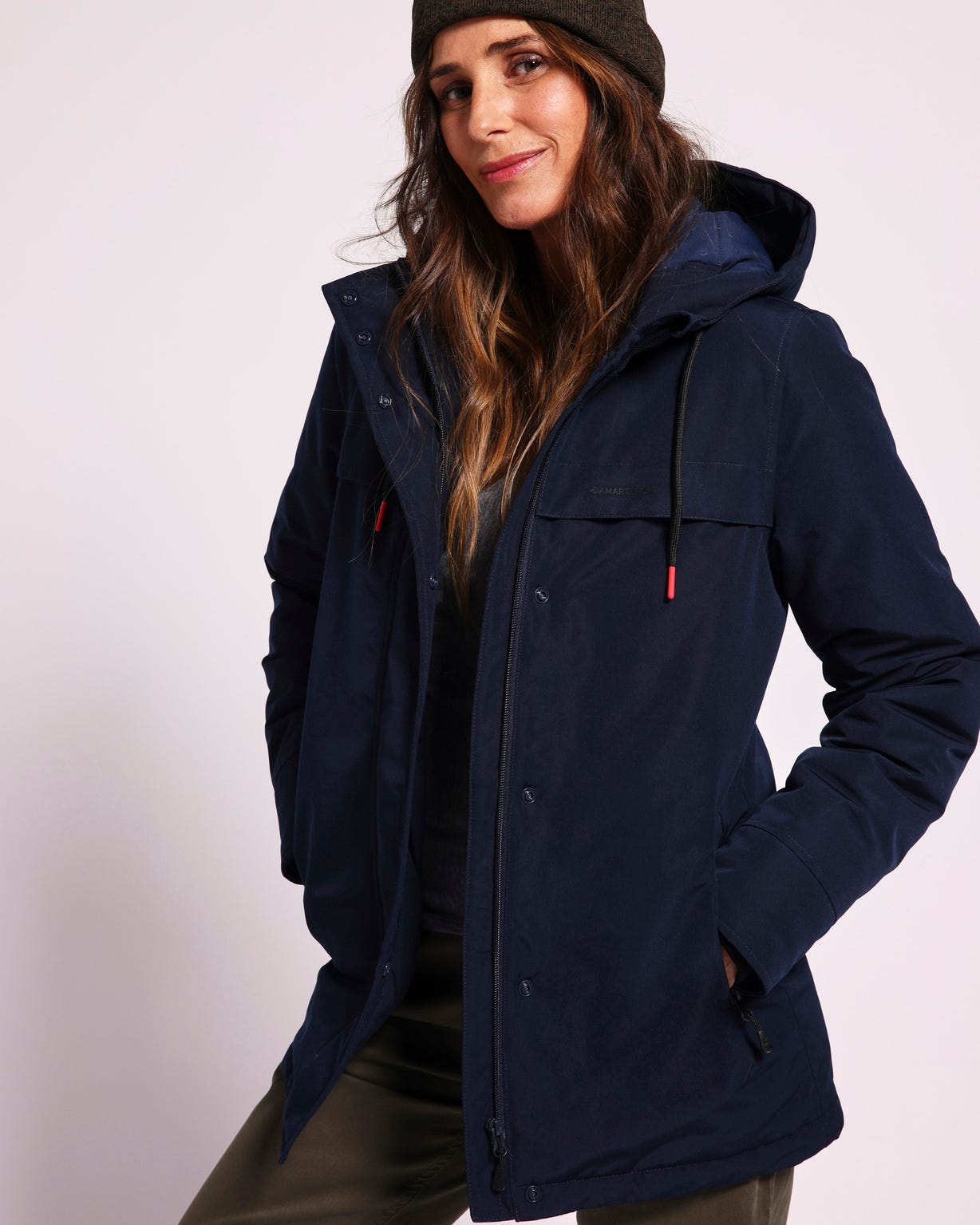 Parka à capuche déperlante Thermolactyl femme