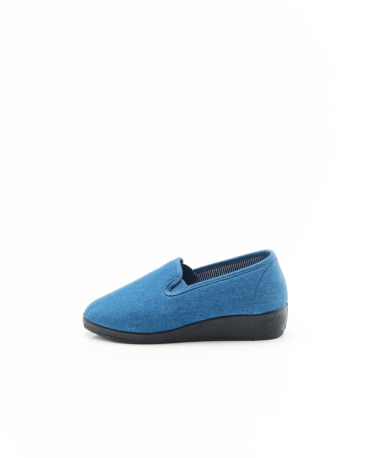 Chaussons effet jean