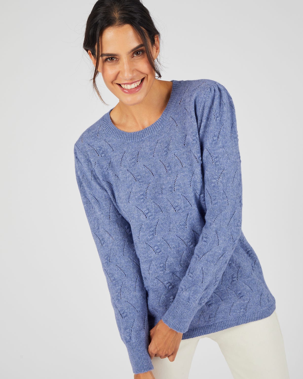 Pull doux jeu de maille Thermolactyl