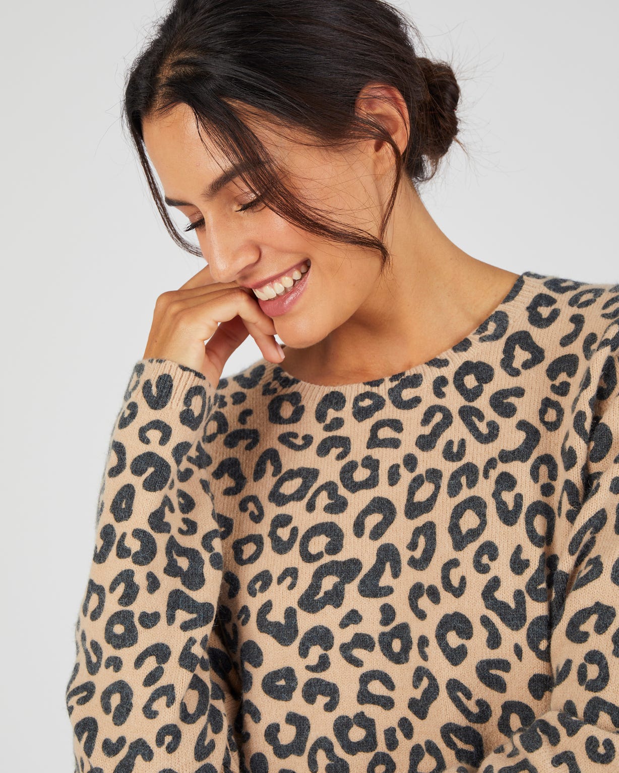 Pull imprimé animalier Thermolactyl