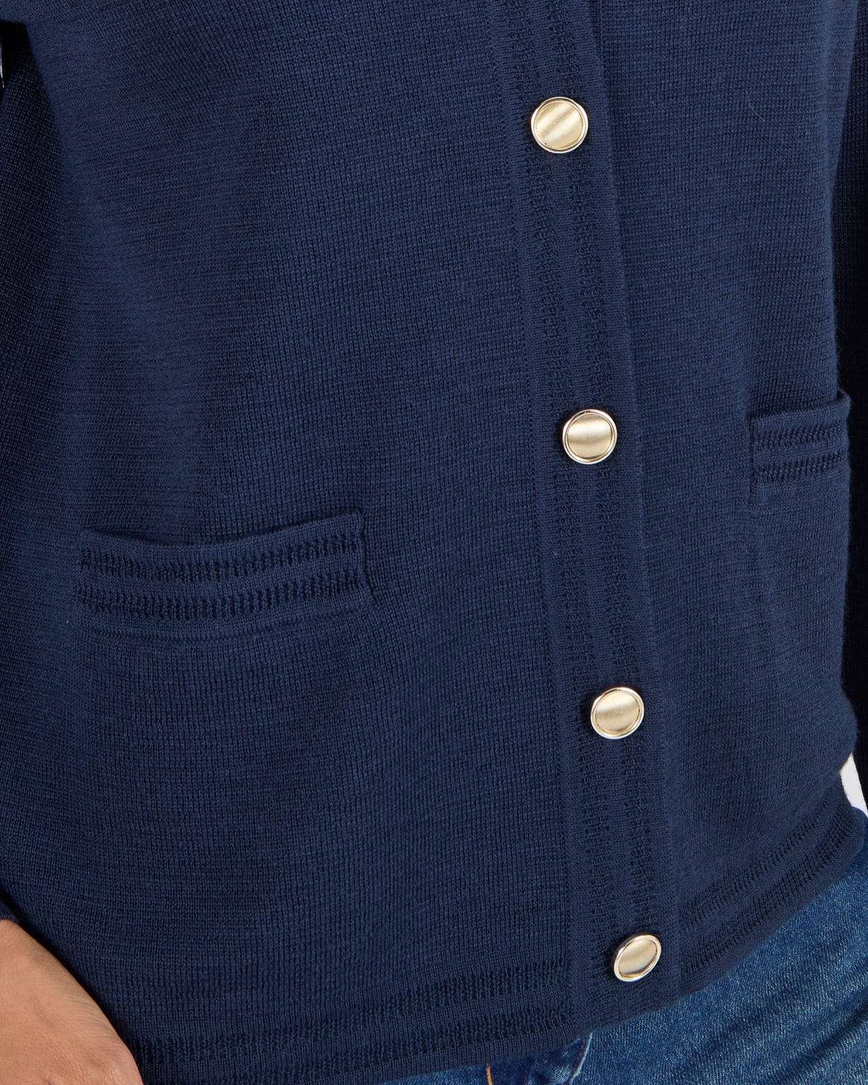 Gilet mélange laine