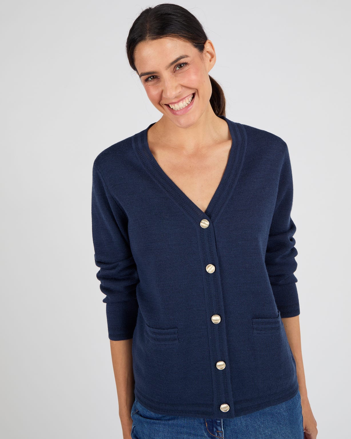 Gilet mélange laine