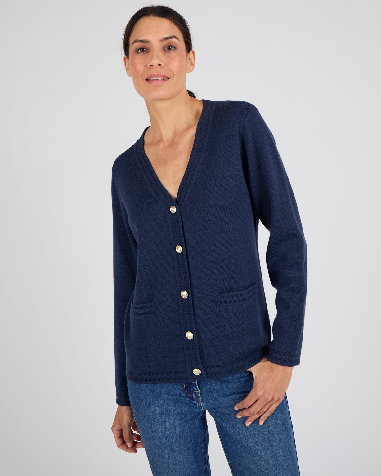 Gilet mélange laine