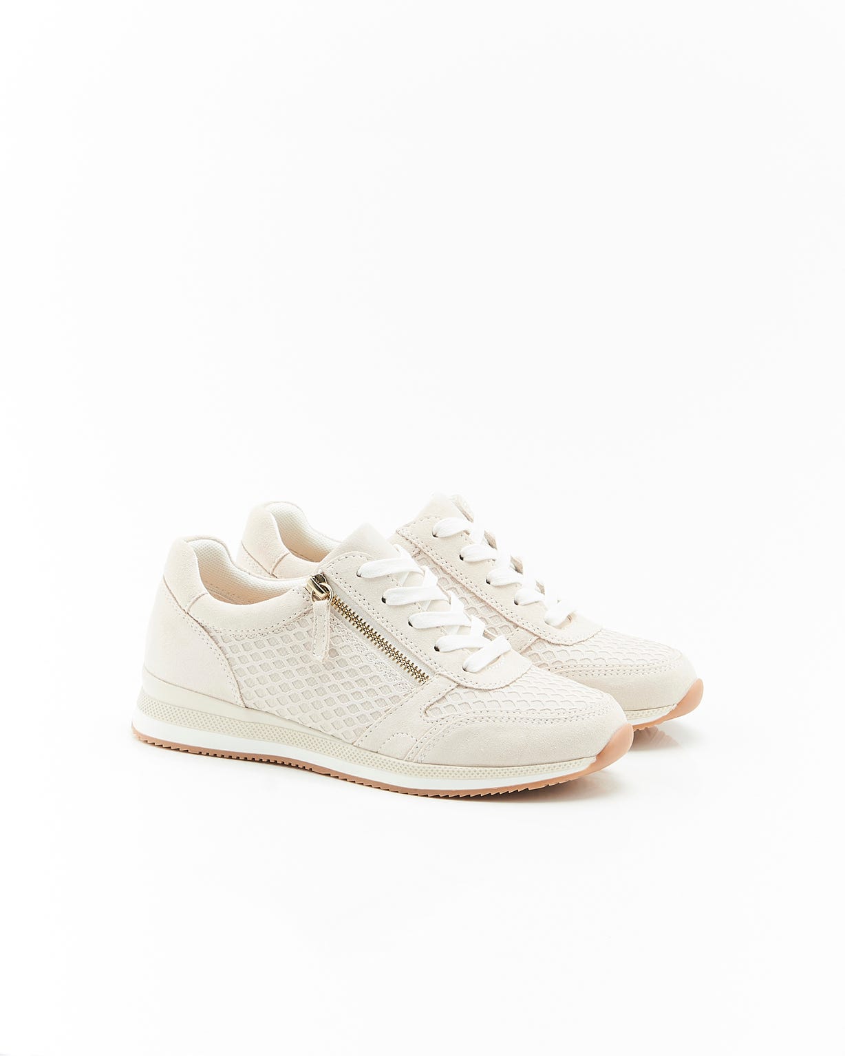 Baskets détail cuir embossé Amortyl