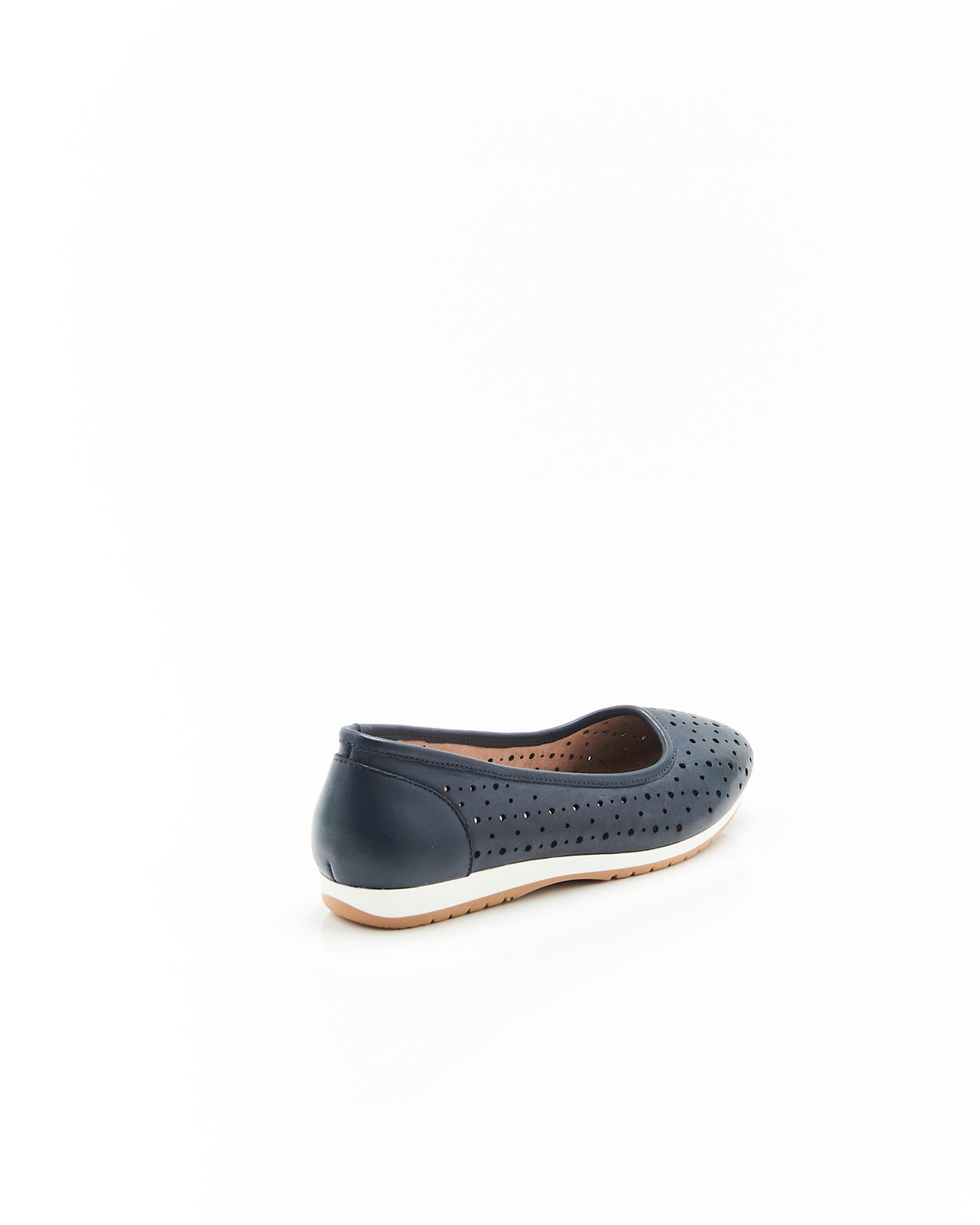 Ballerines Climatyl dessus cuir perforé