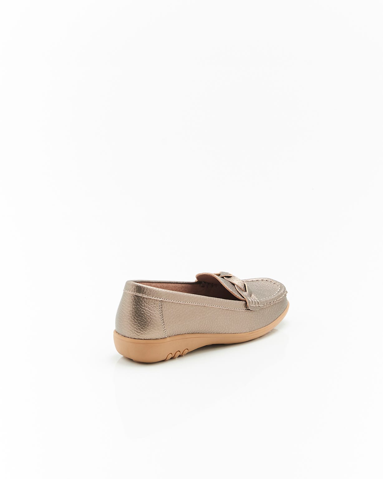 Mocassins Amortyl dessus croûte de cuir grainé