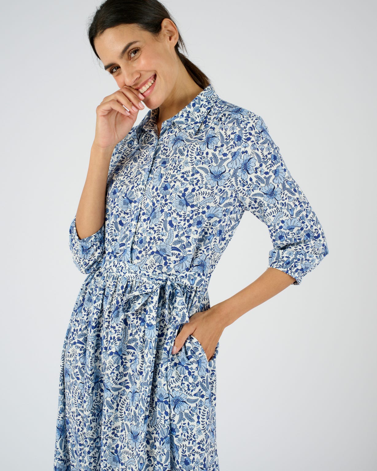 Robe imprimée pure viscose