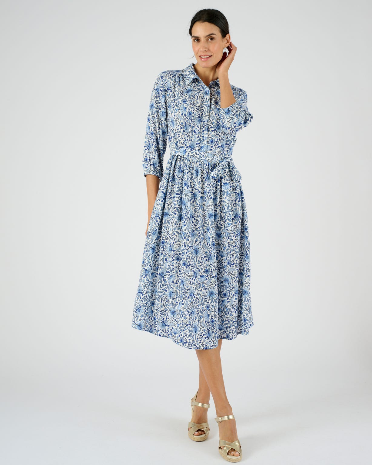 Robe imprimée pure viscose