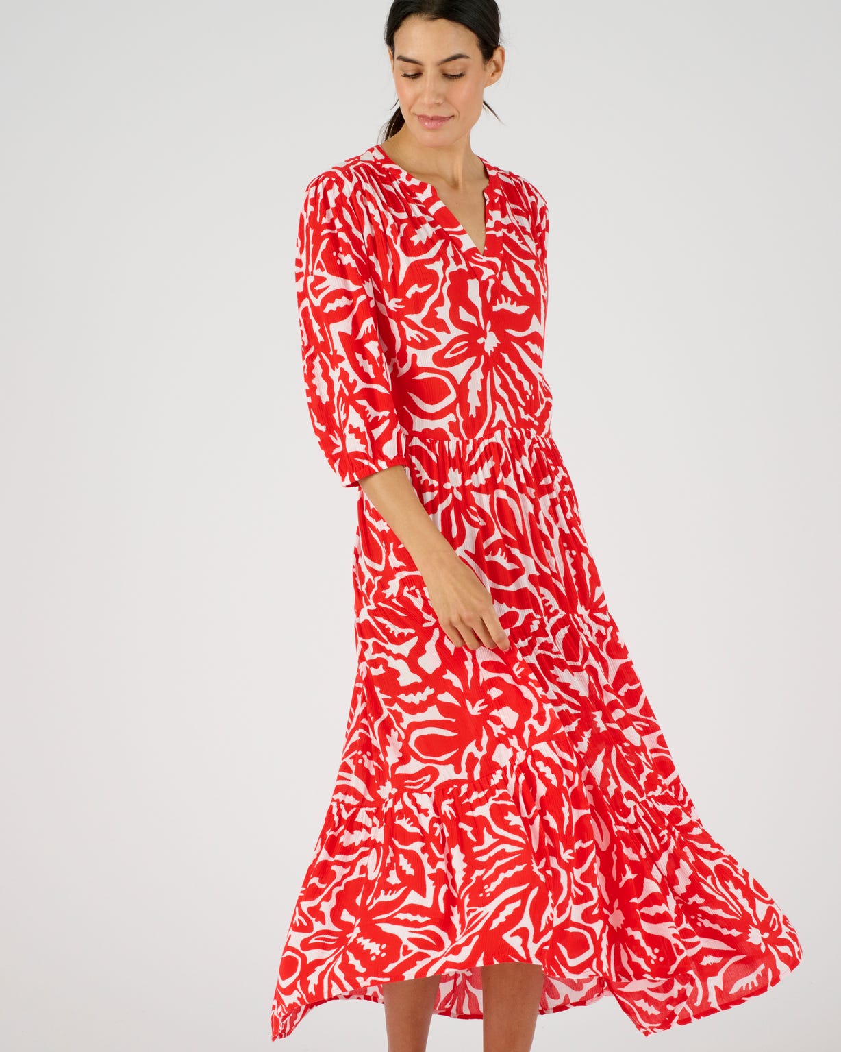 Robe crépon pure viscose