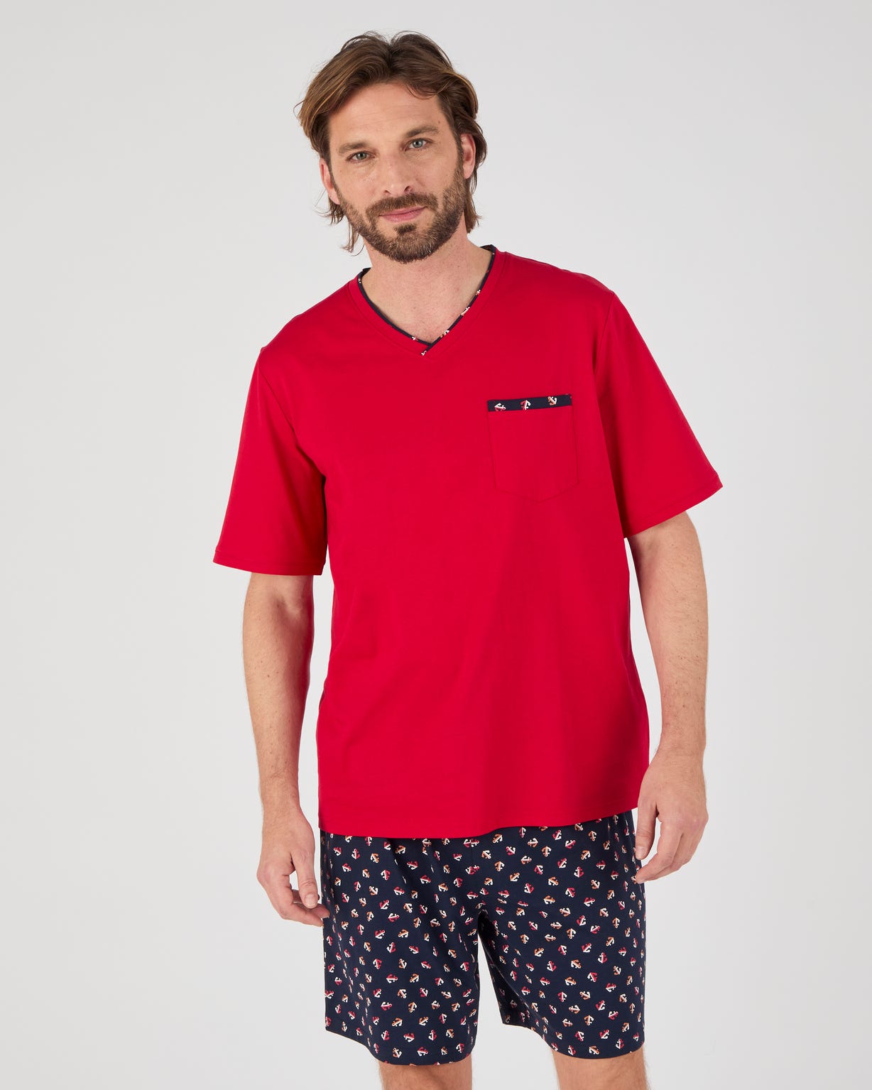Pyjashort en maille jersey