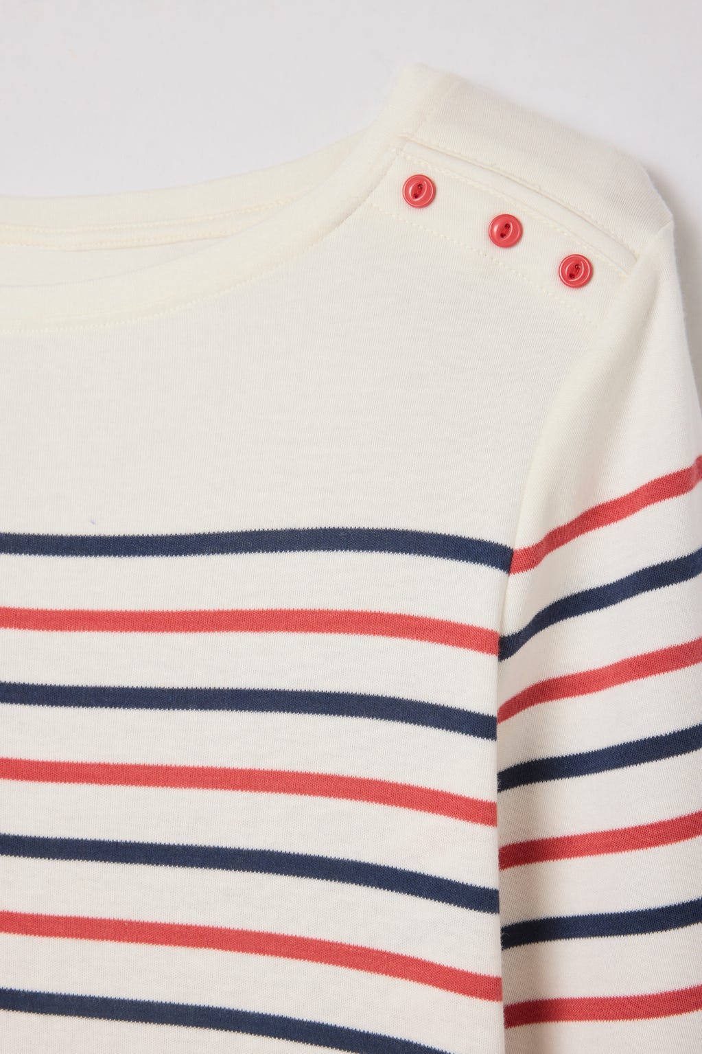 T-shirt rayé maille interlock