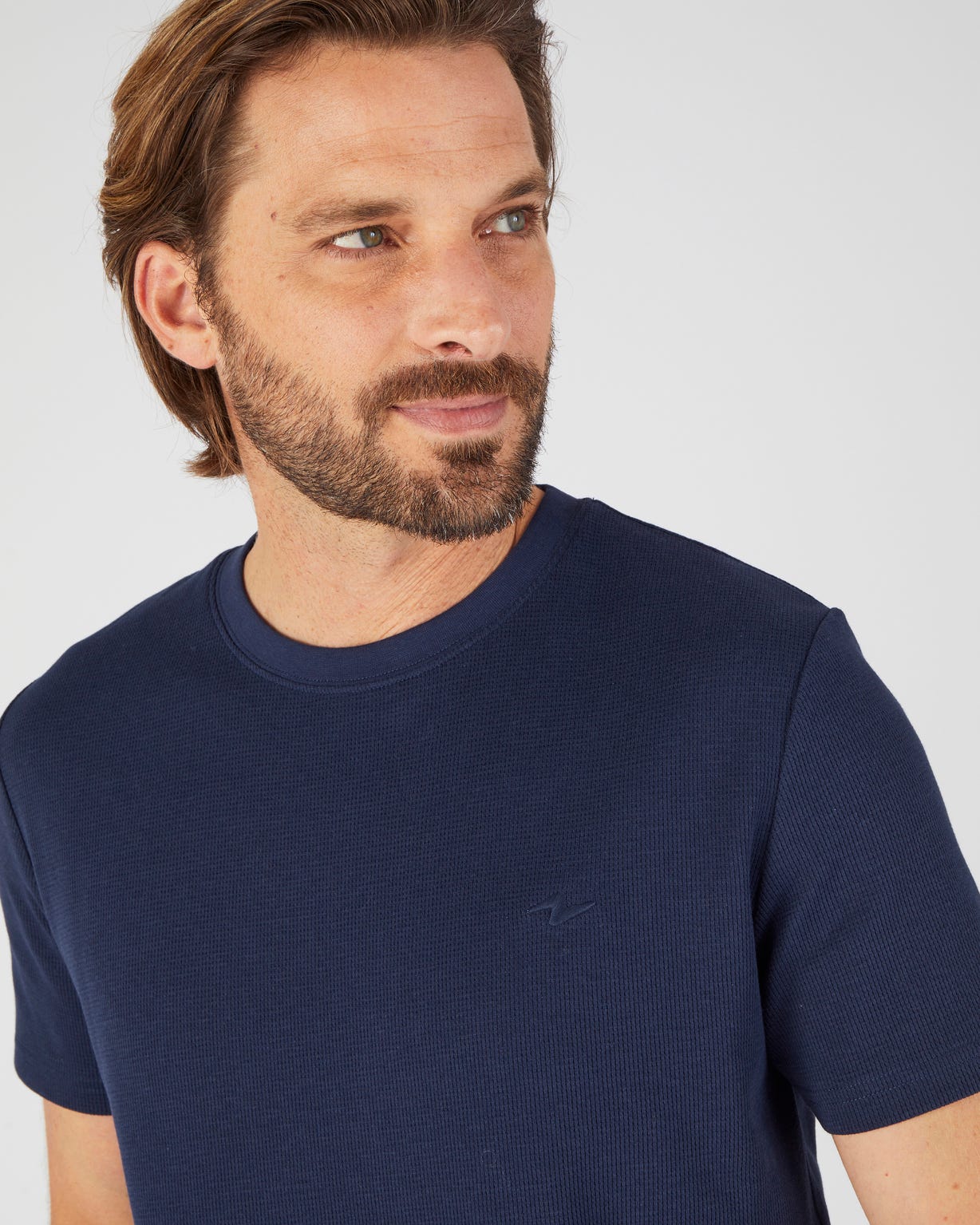 T-shirt Essential en maille gaufrée