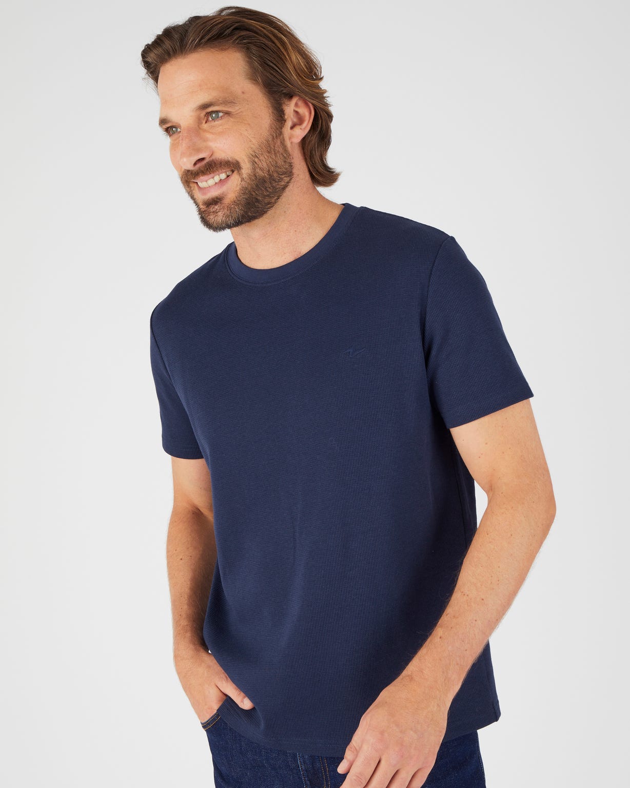 T-shirt Essential en maille gaufrée