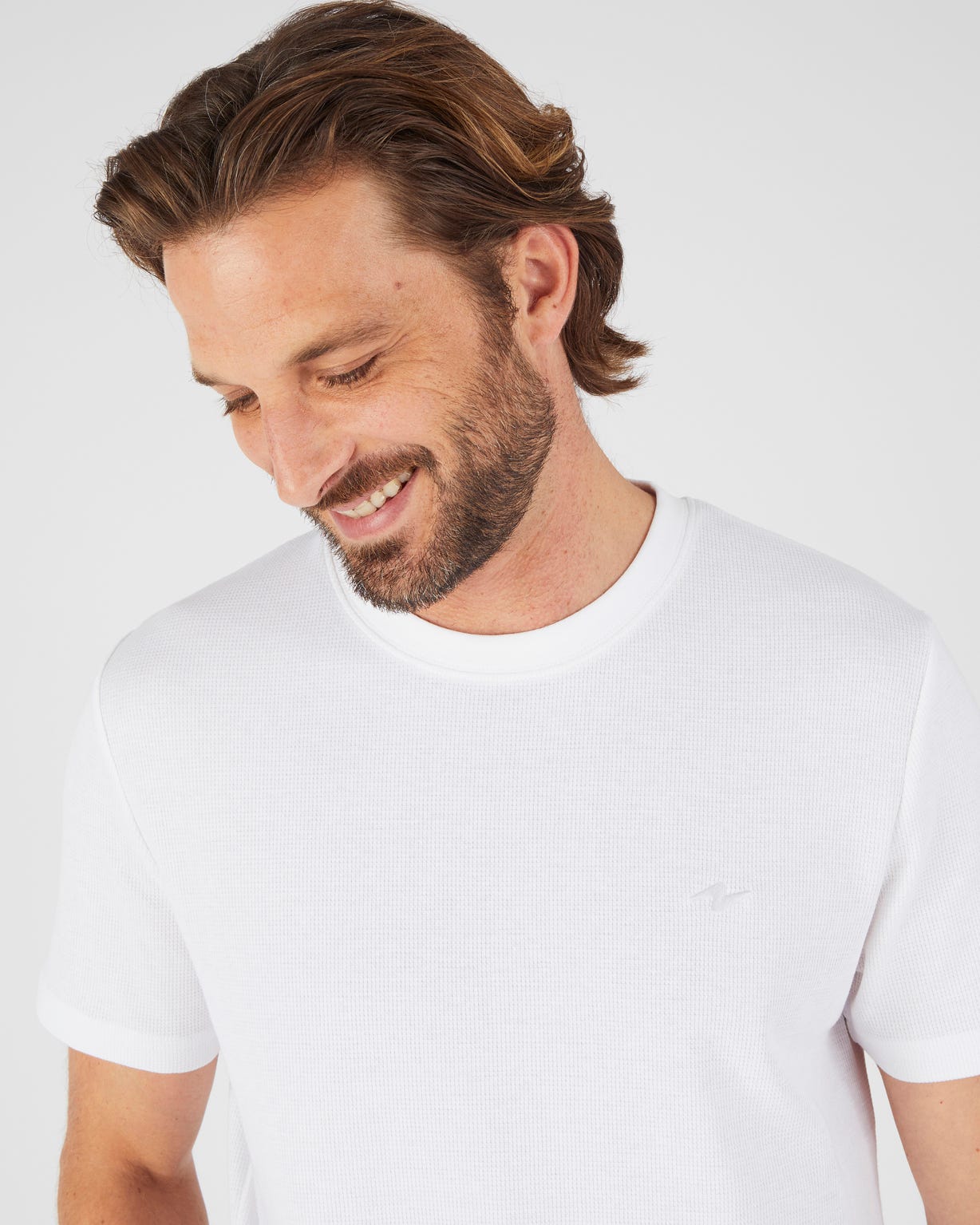 T-shirt Essential en maille gaufrée