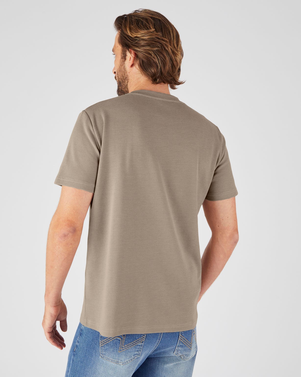 T-shirt Essential en maille gaufrée