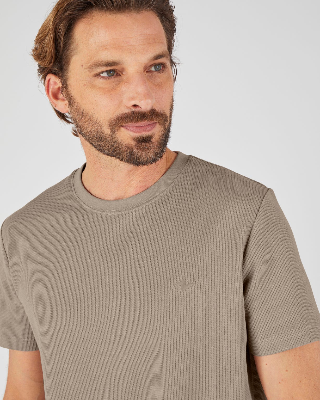 T-shirt Essential en maille gaufrée
