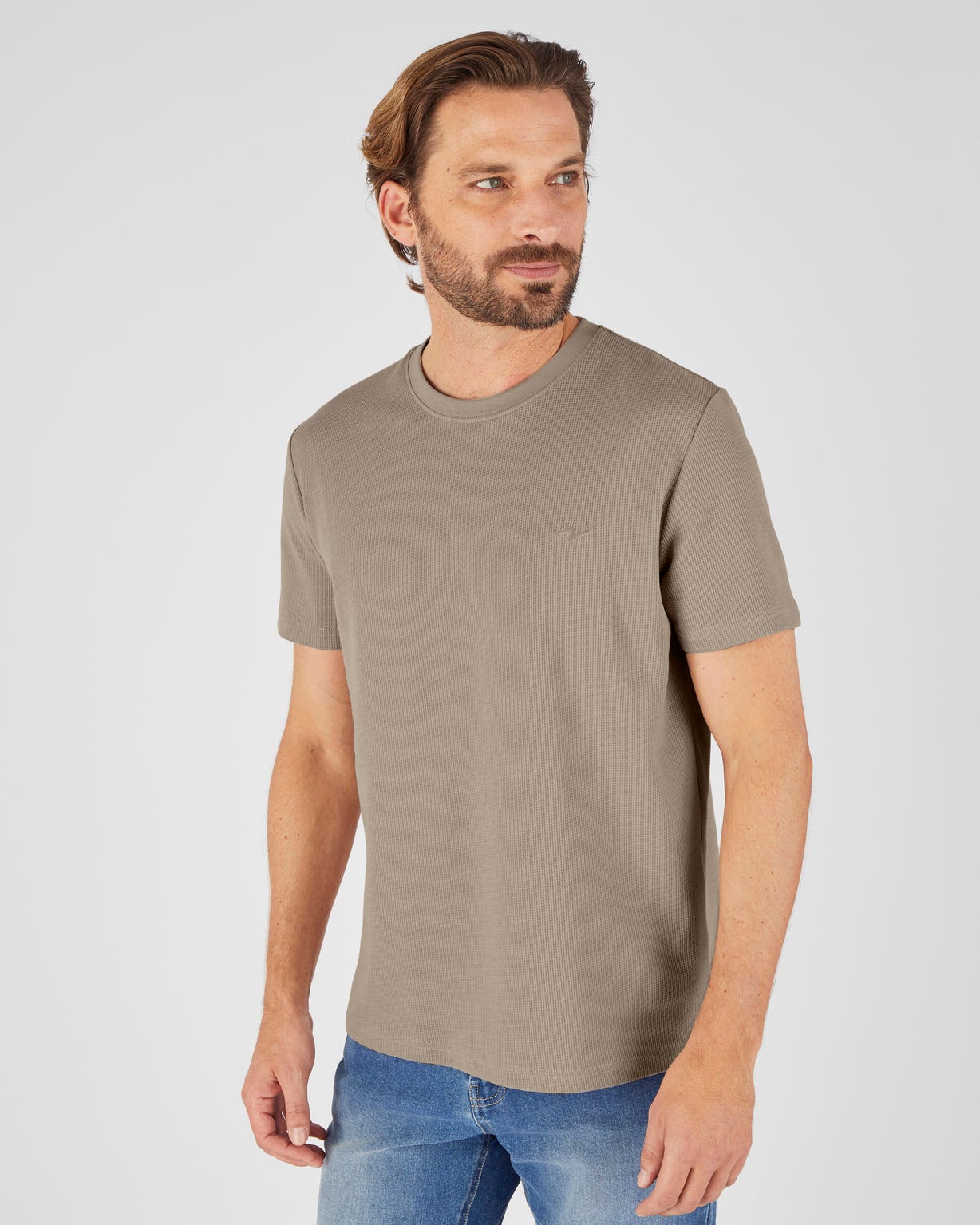 T-shirt Essential en maille gaufrée
