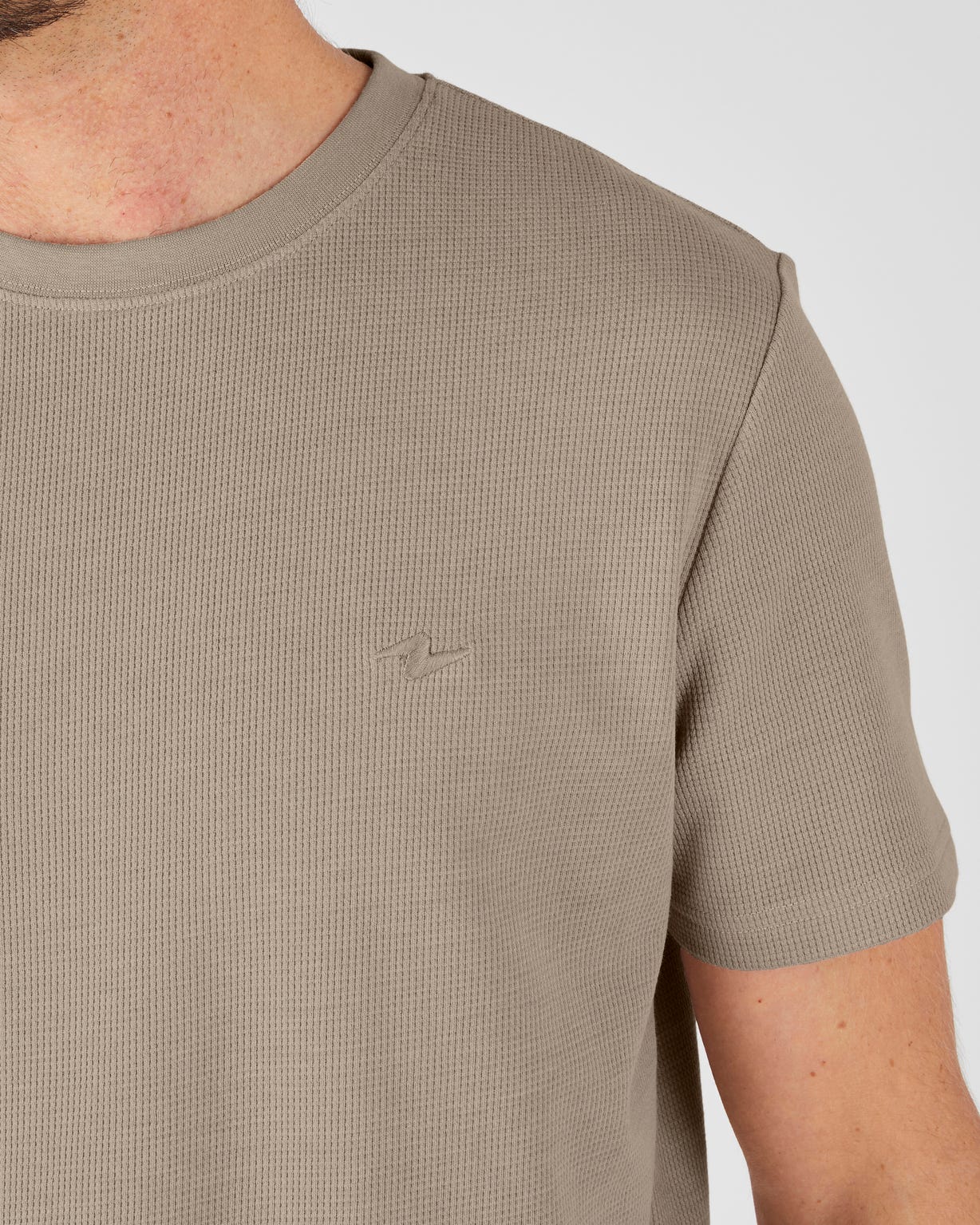 T-shirt Essential en maille gaufrée