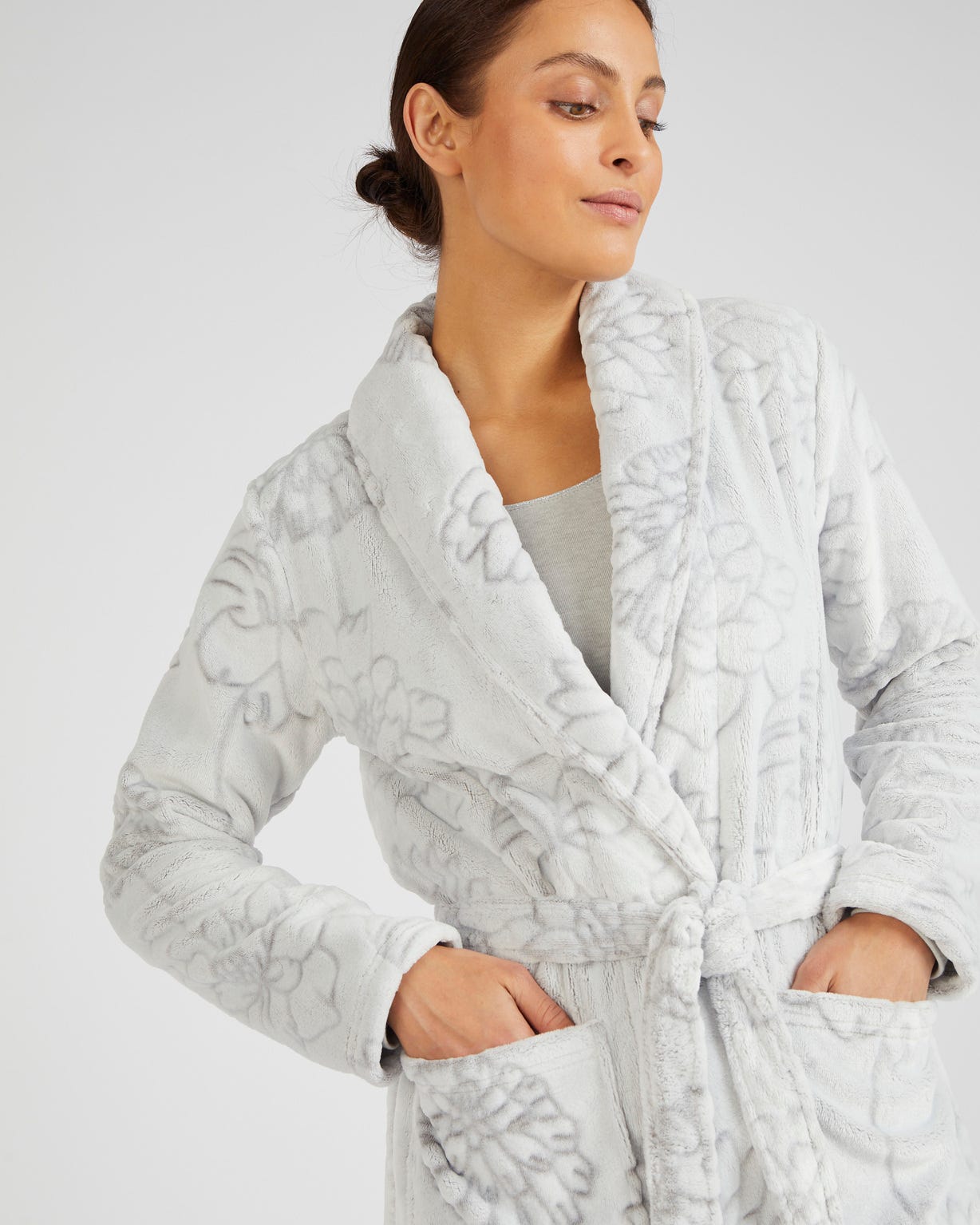 Robe de chambre Thermolactyl en maille polaire