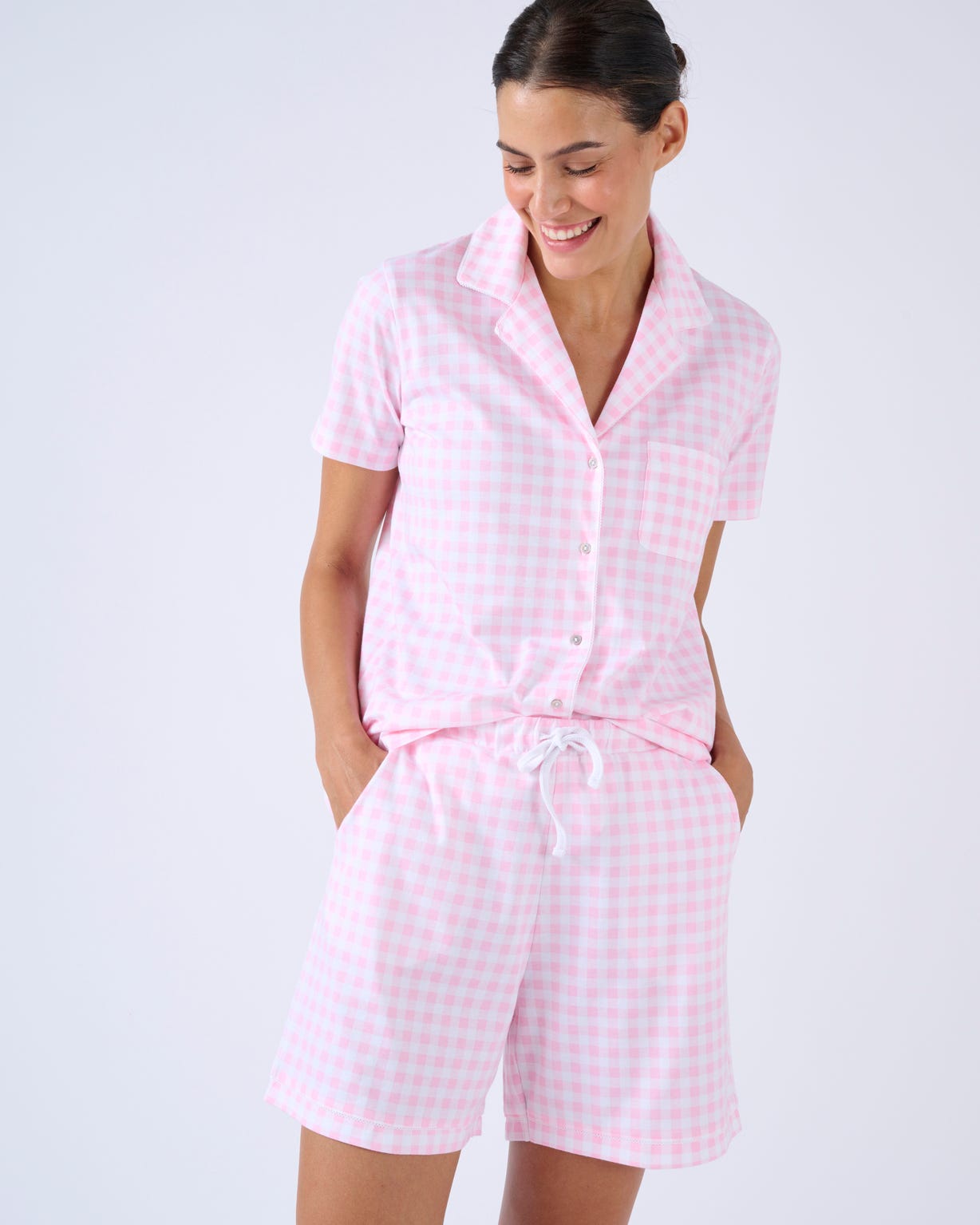 Pyjashort en maille jersey