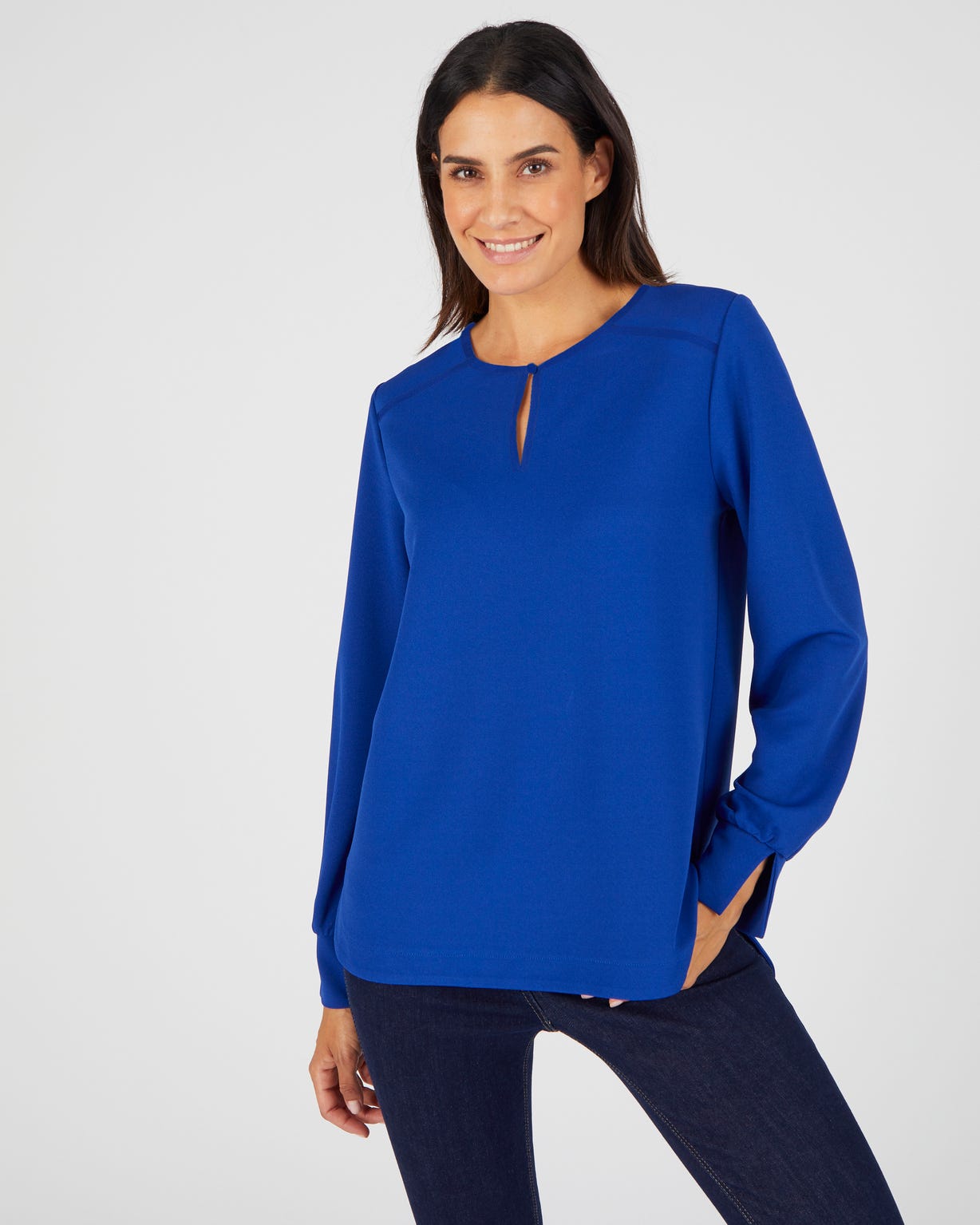 Tunique maille crêpe stretch