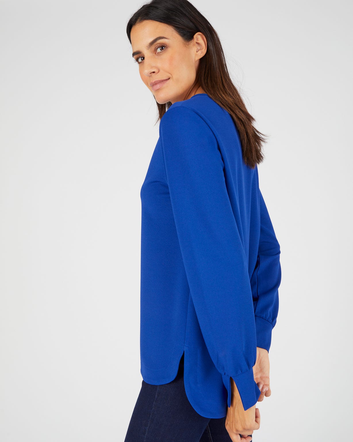 Tunique maille crêpe stretch