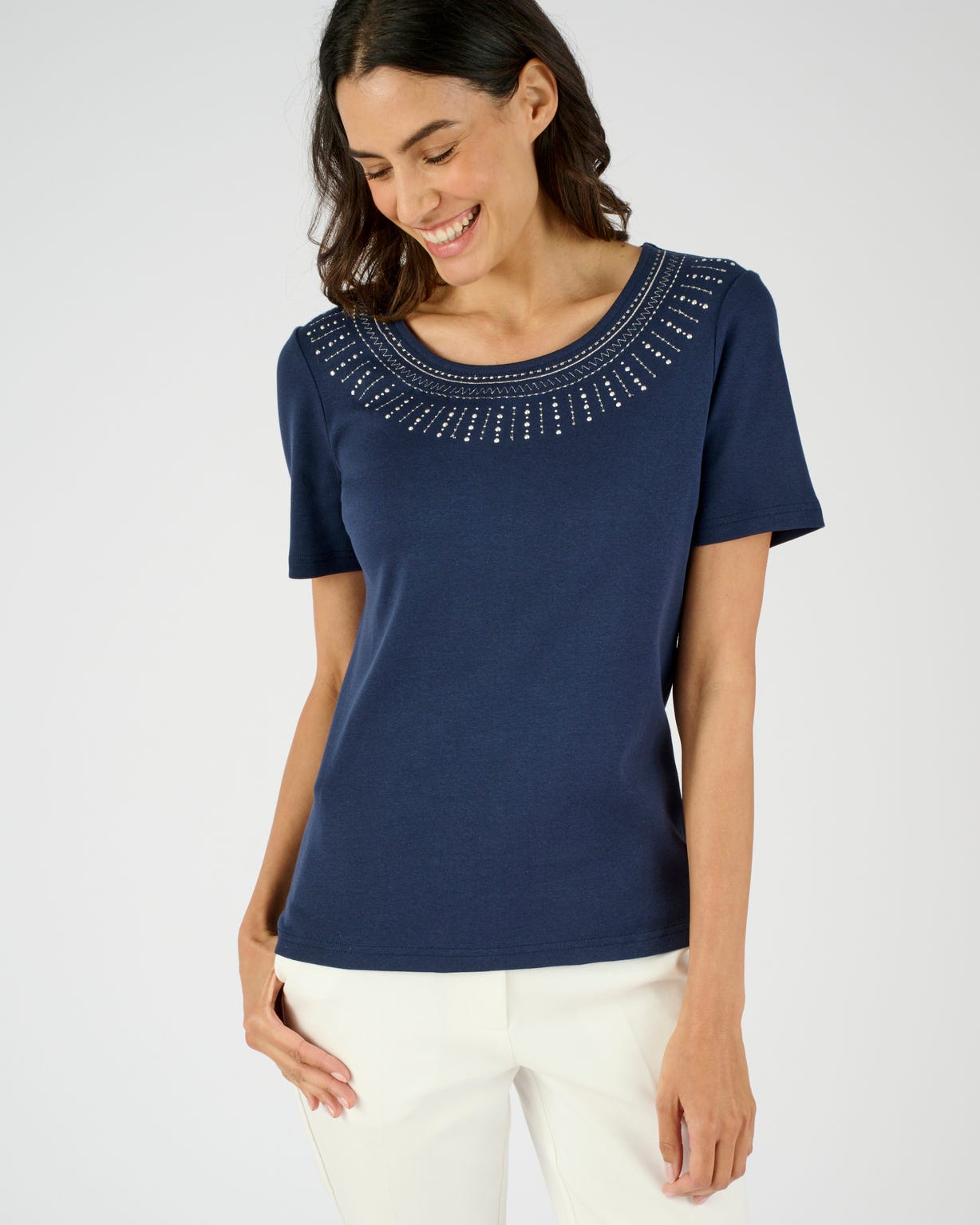 T-shirt détails fantaisie