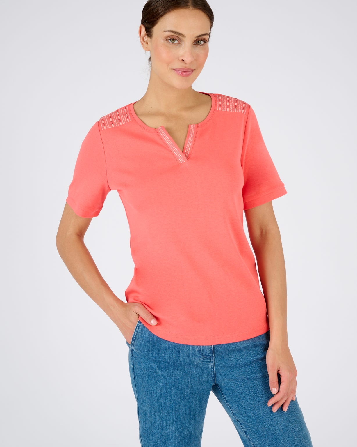 T-shirt col Tunisien