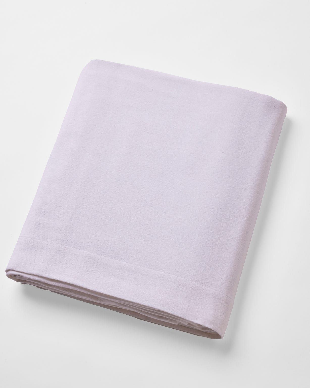 Drap plat flanelle pur coton