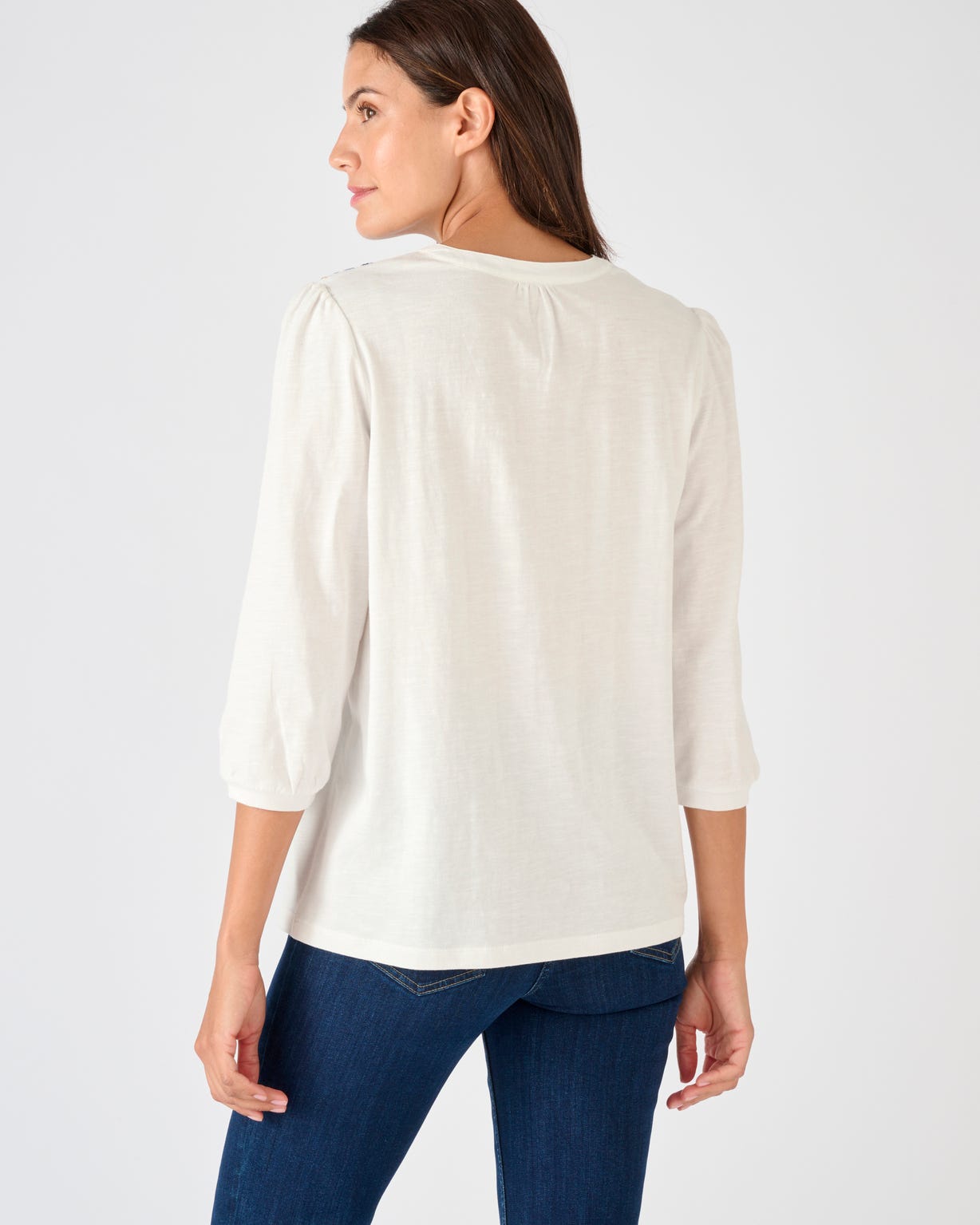 T-shirt ethnique pur coton