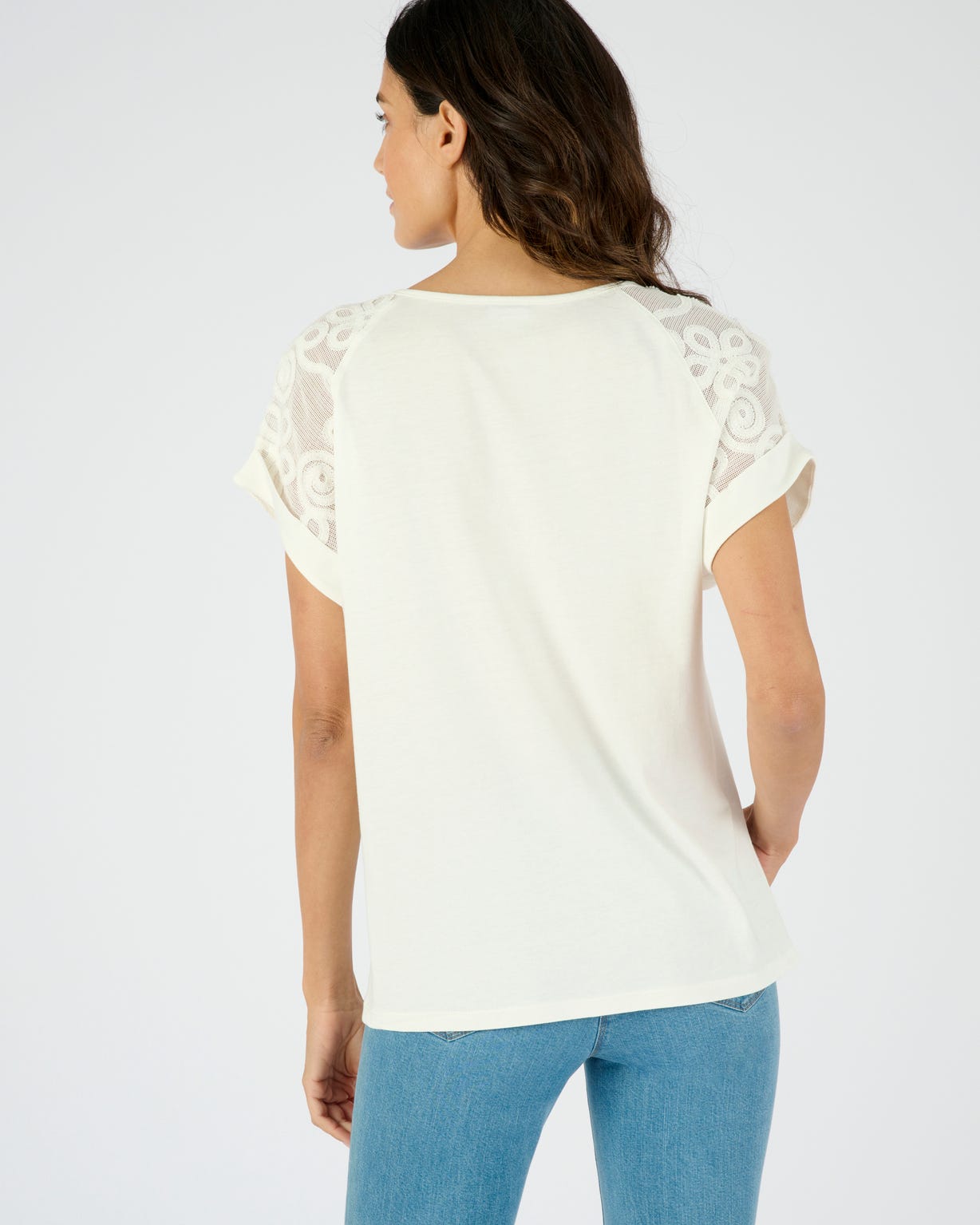 T-shirt bi-matière