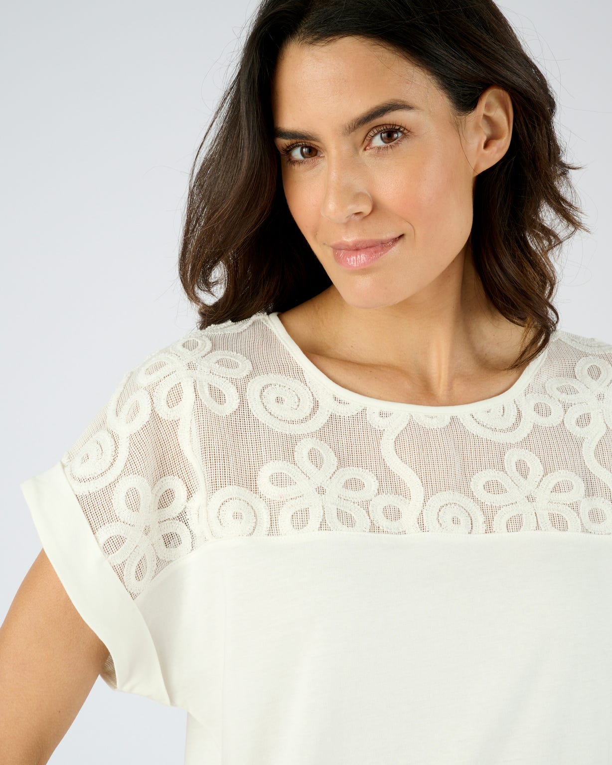 T-shirt bi-matière