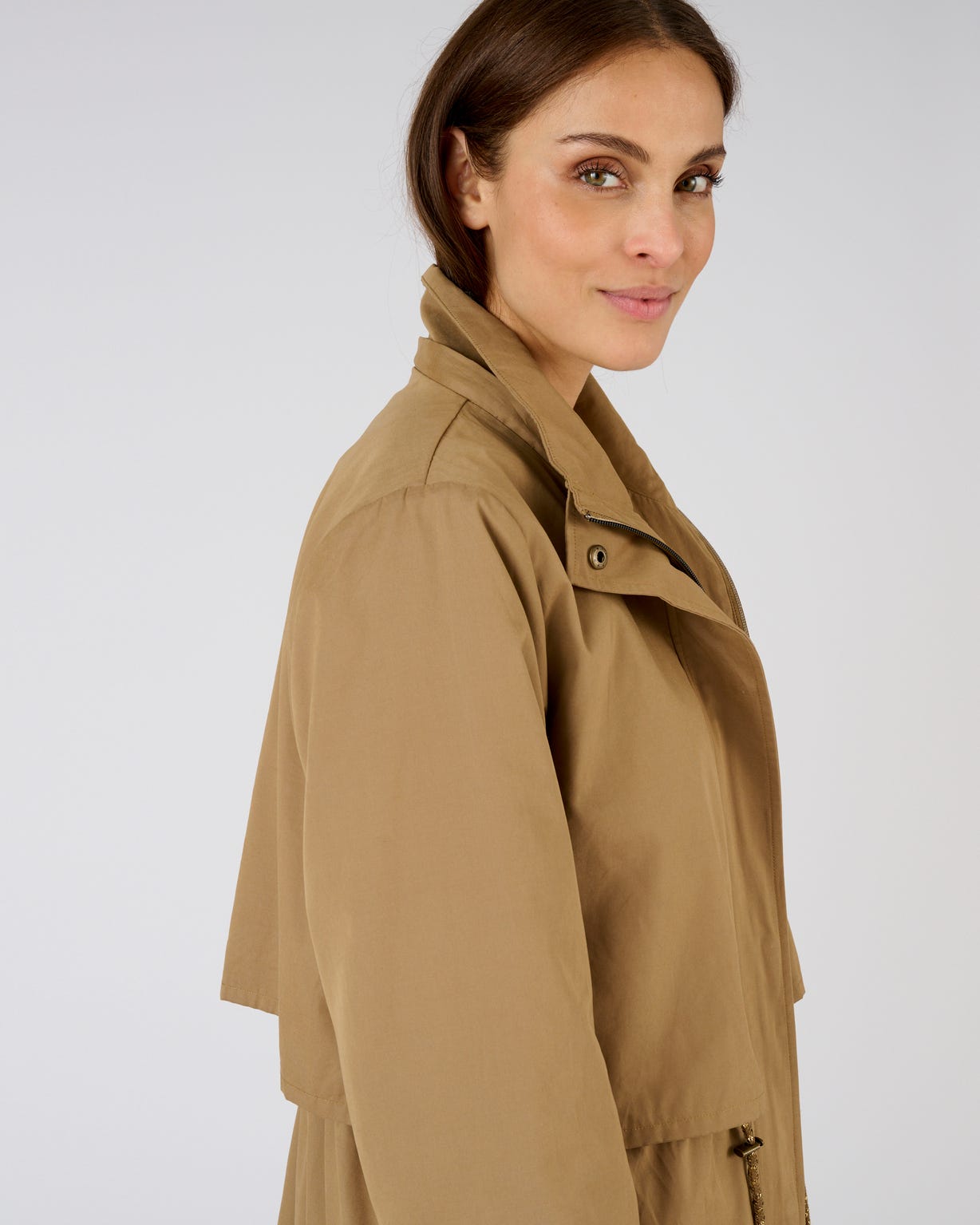 Parka toucher velouté