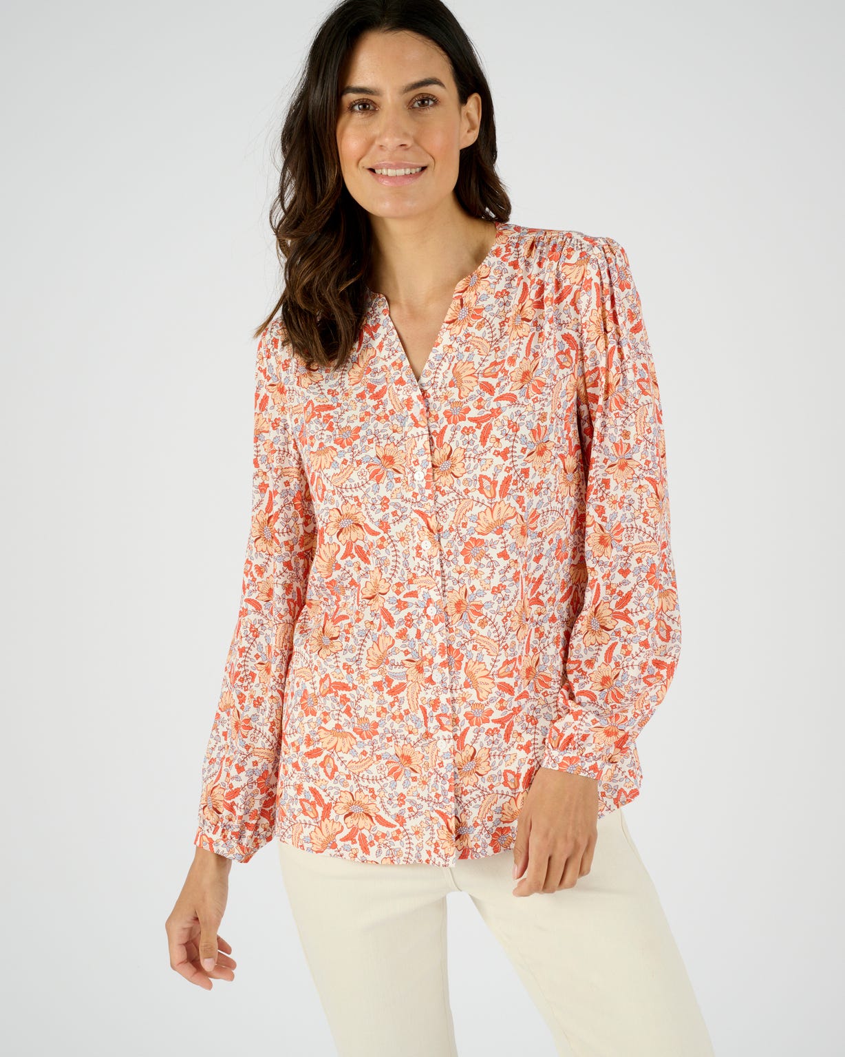 Chemisier imprimé pure viscose