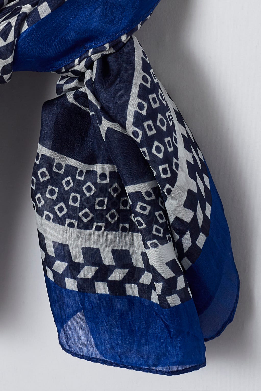 Foulard pure soie imprimé