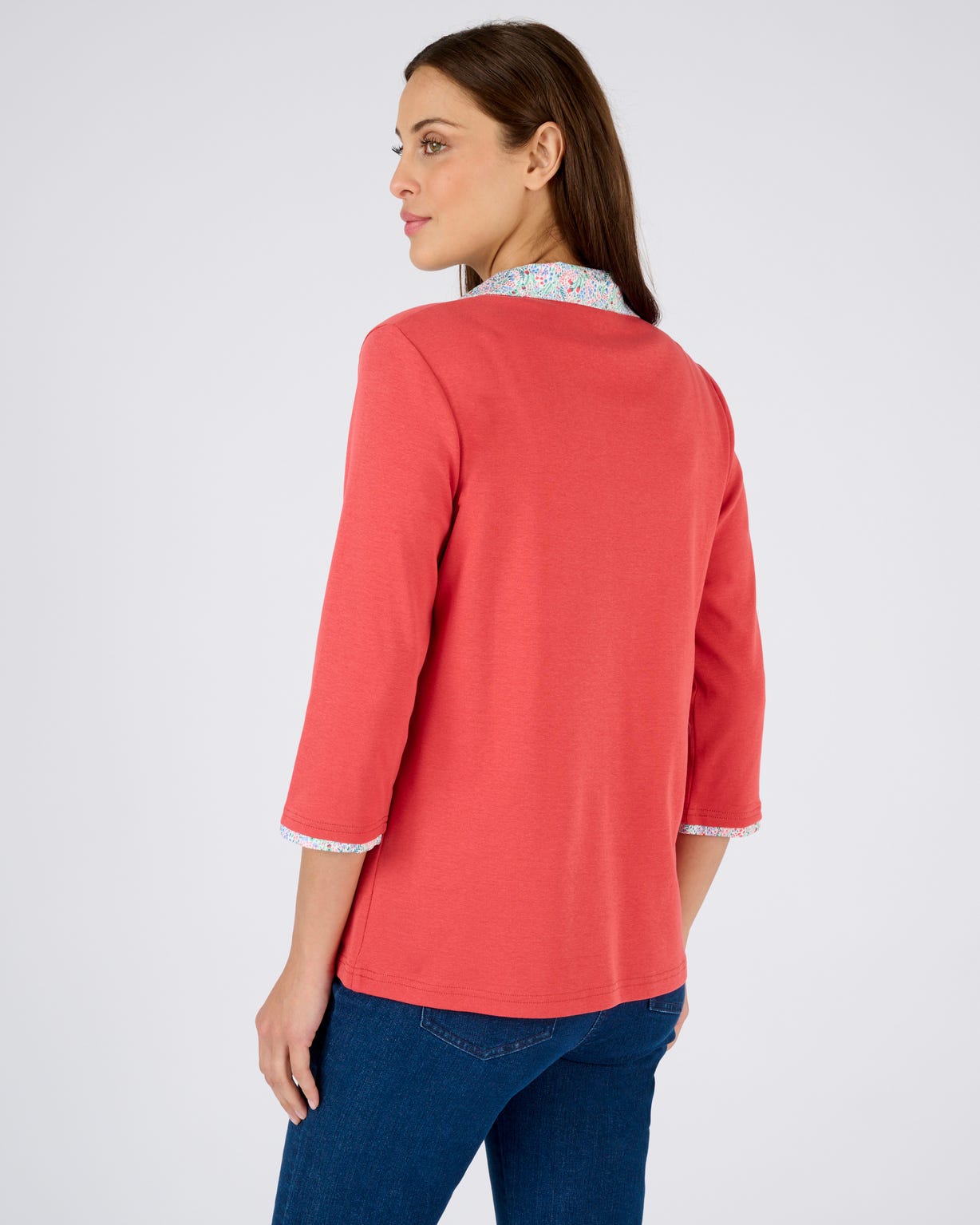 T-shirt effet 2 en 1