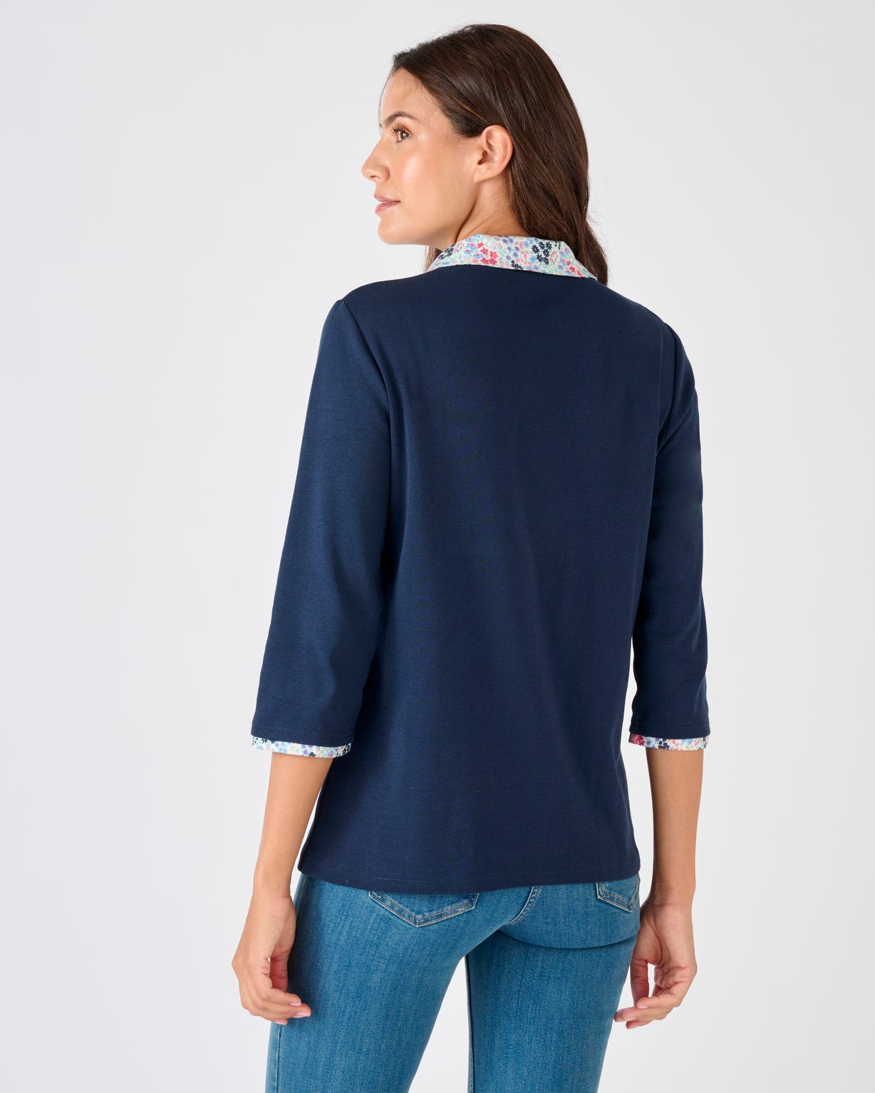 T-shirt effet 2 en 1